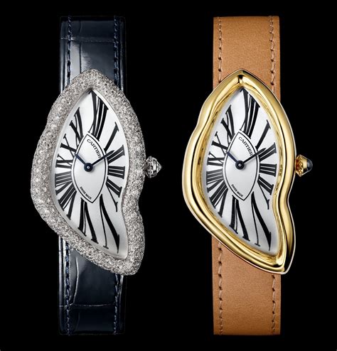 cartier crash watches for women